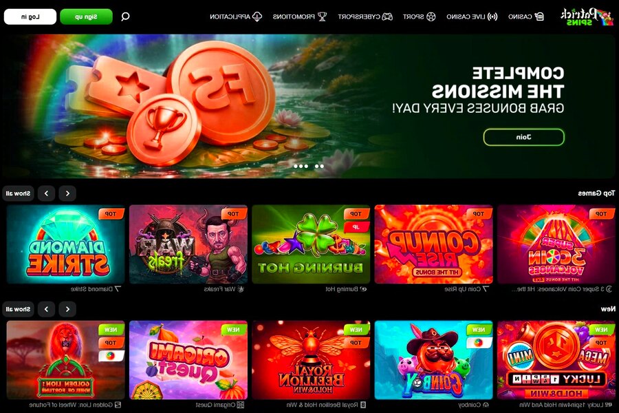 Patrick Spins Casino Login - Access Your Fun Today
